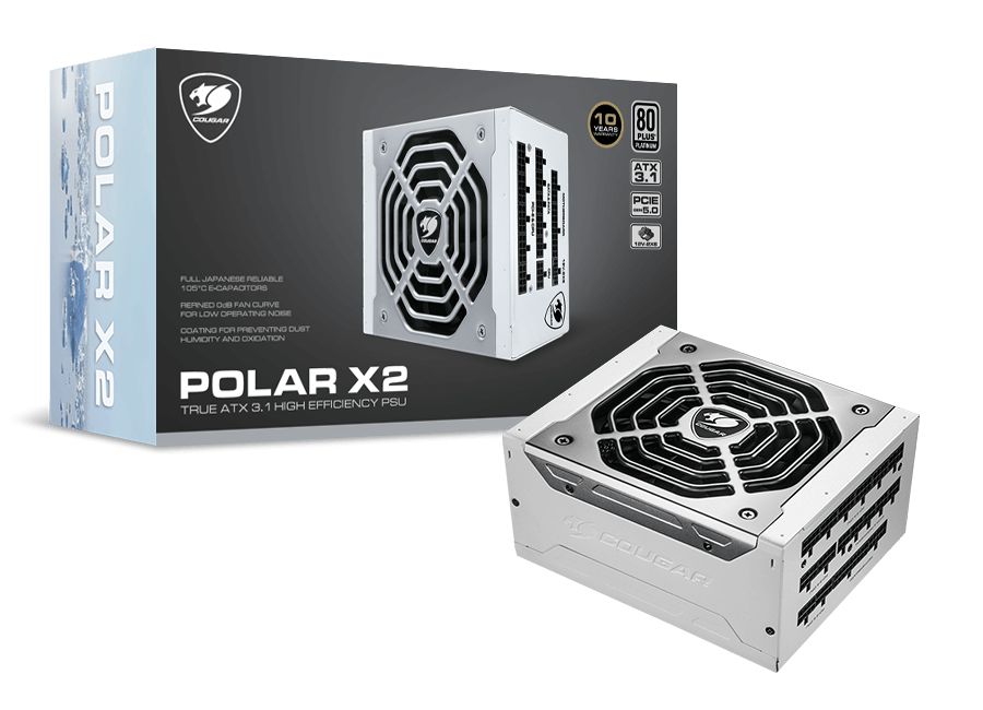 Cougar 1200W 80+ Platinum Polar X2