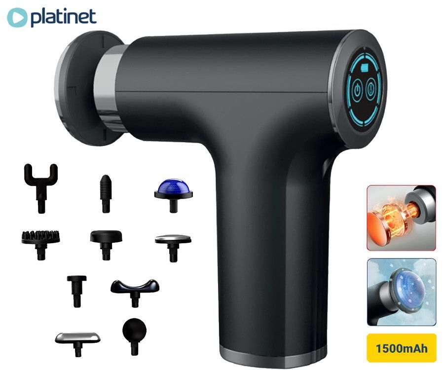 Platinet Massage Gun 1500mAh Black