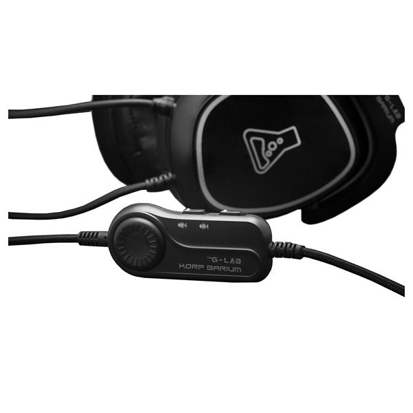 The G-Lab Korp Barium Gaming Headset Black