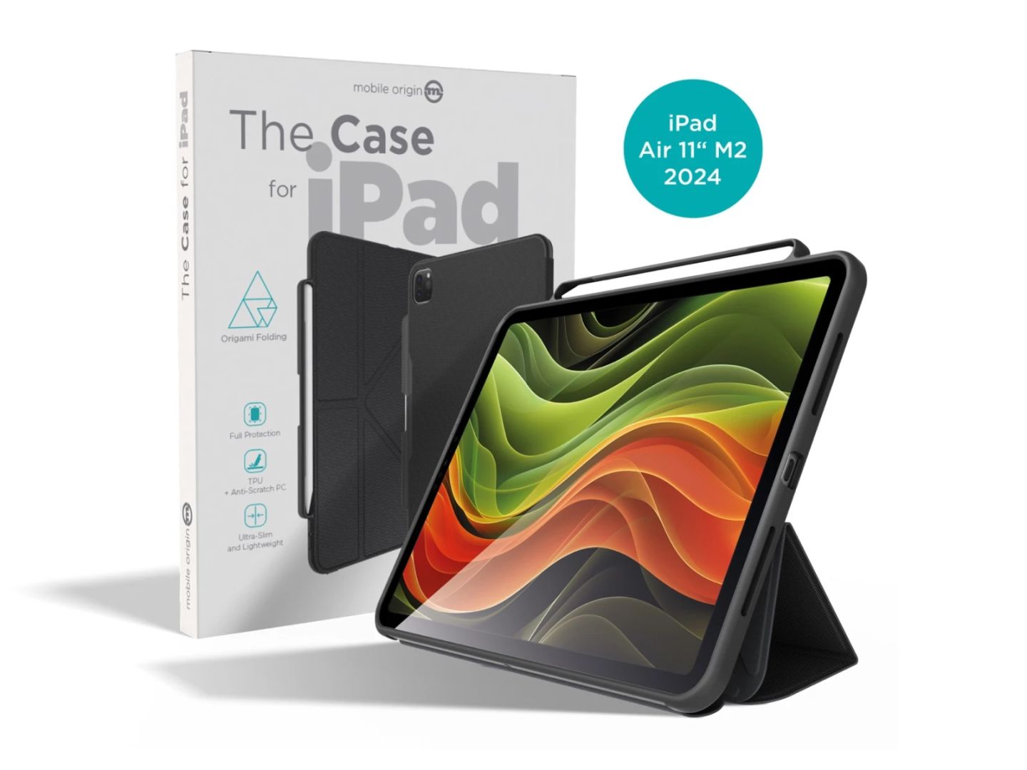 Mobile Origin The Case iPad Air 11" M2 2024 Black