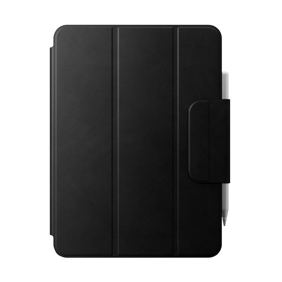 Nomad Leather Folio Plus iPad Pro 11" (22/21/20/18), iPad Air 11" (M2), iPad Air 10.9" Black