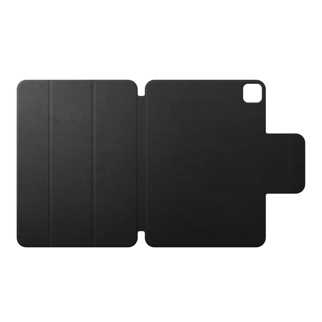 Nomad Leather Folio Plus iPad Pro 11" (22/21/20/18), iPad Air 11" (M2), iPad Air 10.9" Black