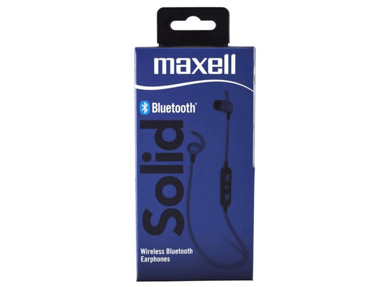 Maxell Solid Bluetooth Headset Blue