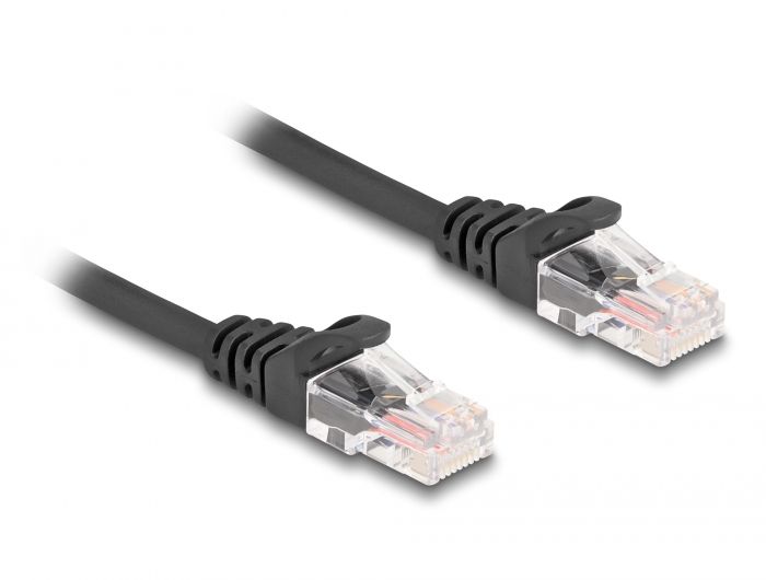 DeLock CAT5e U-UTP Patch cable 2m Black