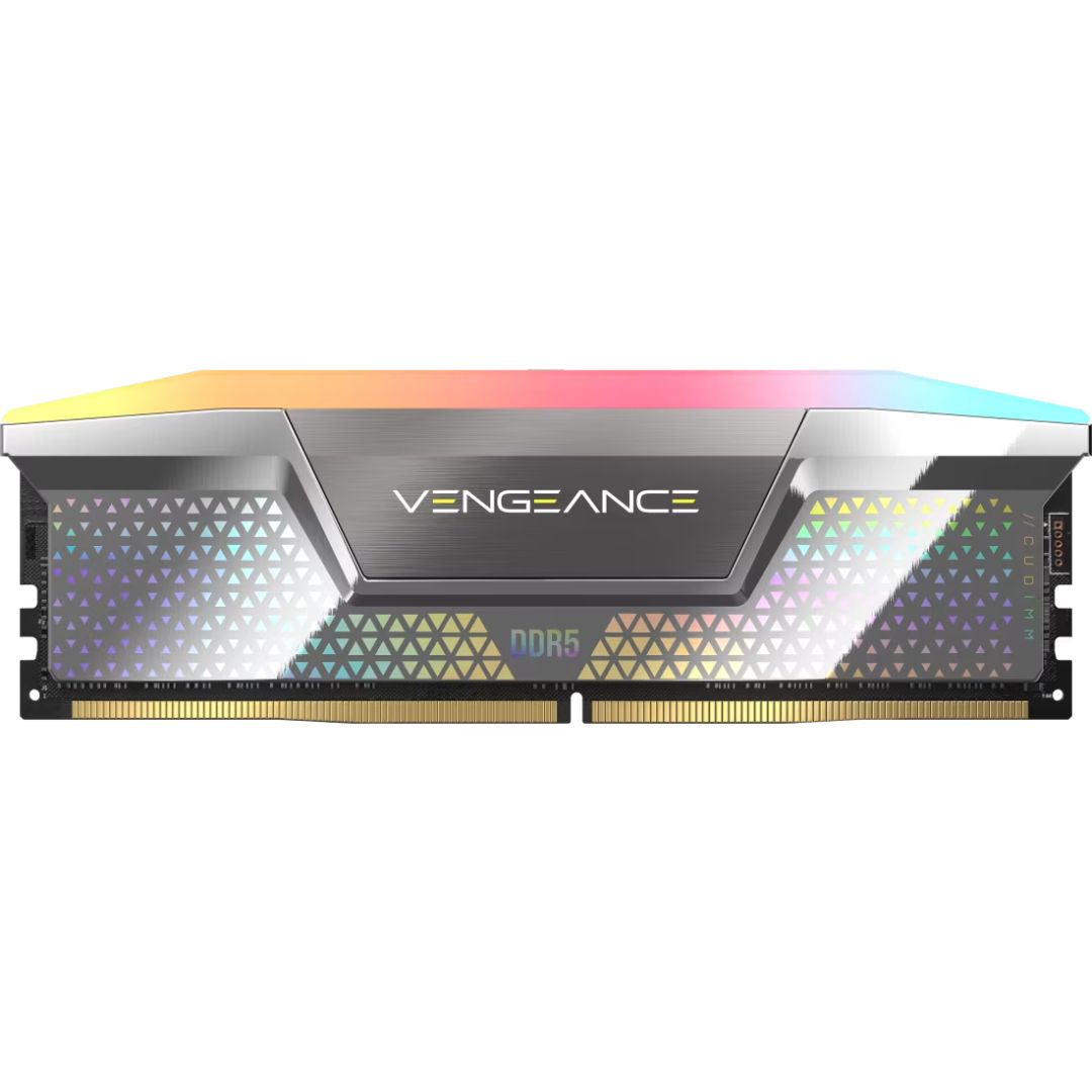 Corsair 48GB DDR5 8000MHz Kit(2x24GB) Vengeance RGB Silver