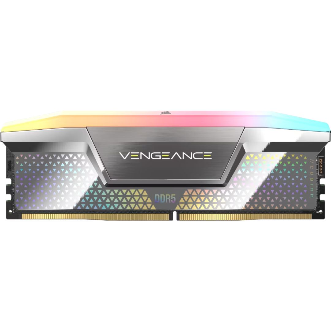 Corsair 48GB DDR5 8000MHz Kit(2x24GB) Vengeance RGB Silver