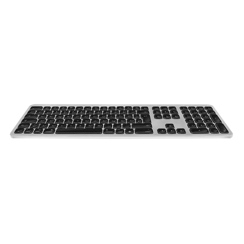 Logilink BT 4.2 multi-device Bluetooth keyboard Black/Silver DE