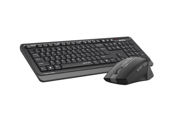 A4-Tech FGS1035Q Wireless Keyboard Combo Grey US