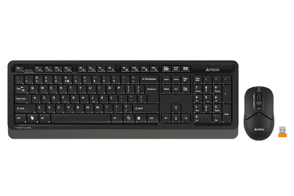 A4-Tech FG1012 Wireless Keyboard Combo Black US