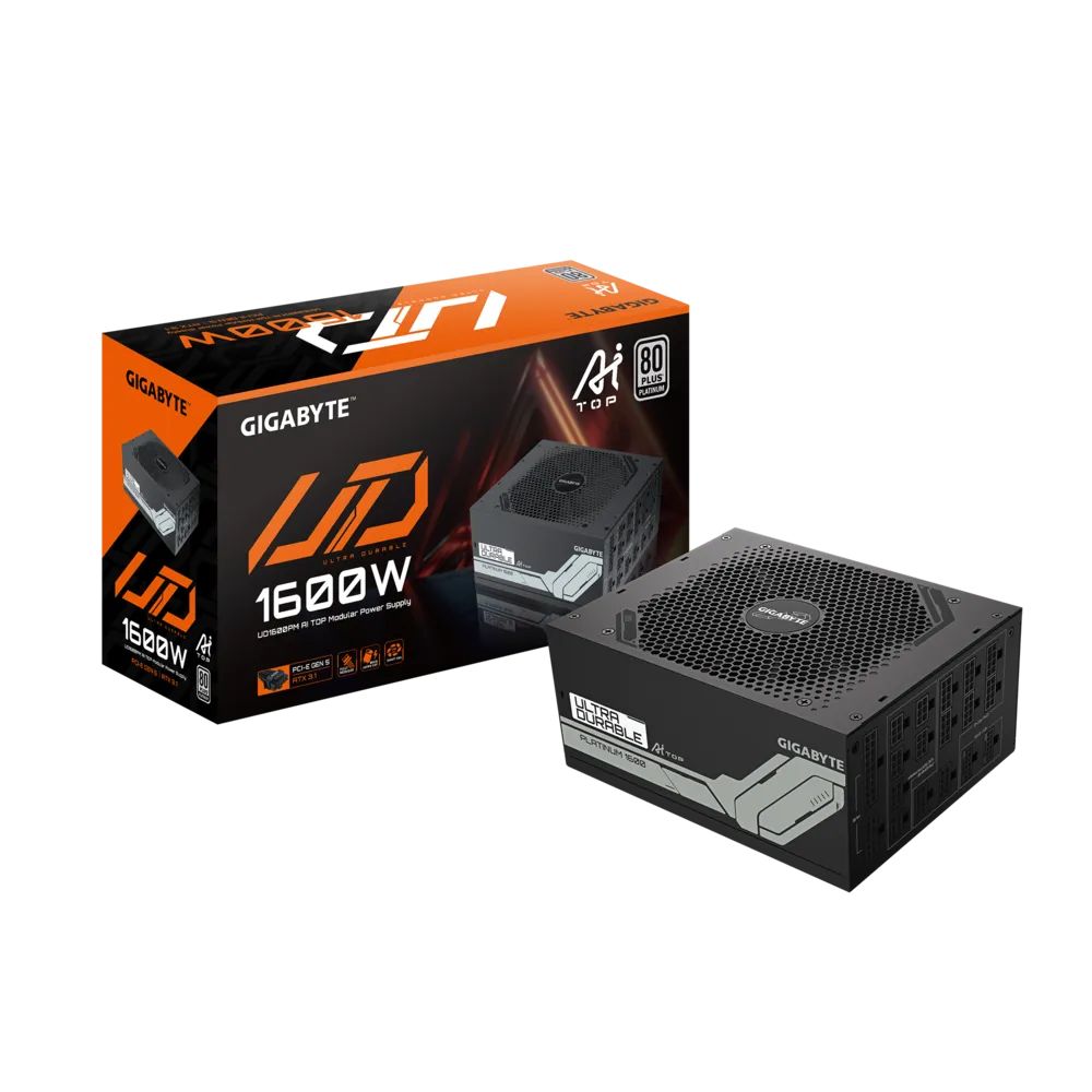 Gigabyte 1300W 80+ Platinum UD1600PM PG5 AI TOP