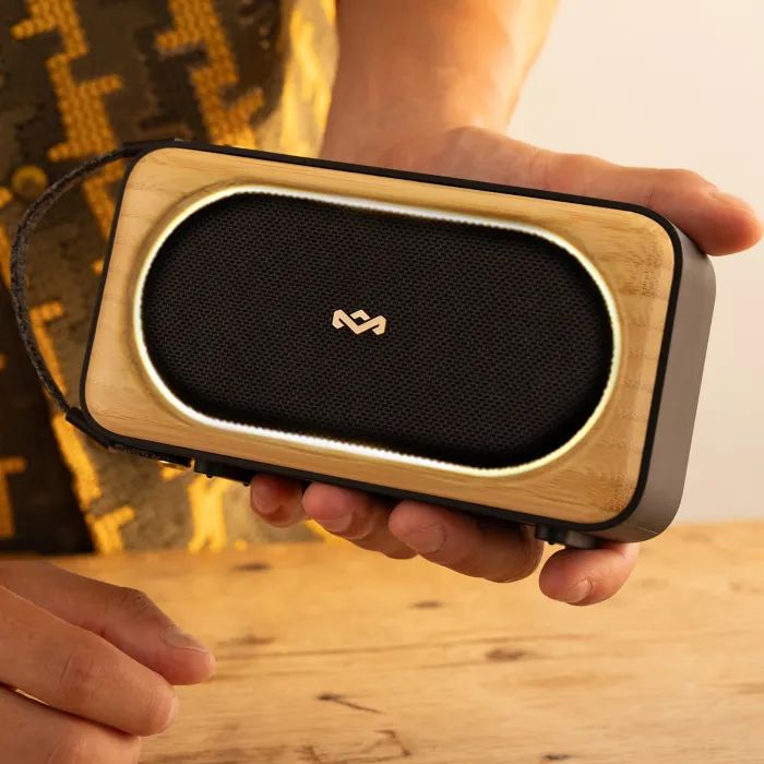 Marley Roots Solar Bluetooth Speaker Black