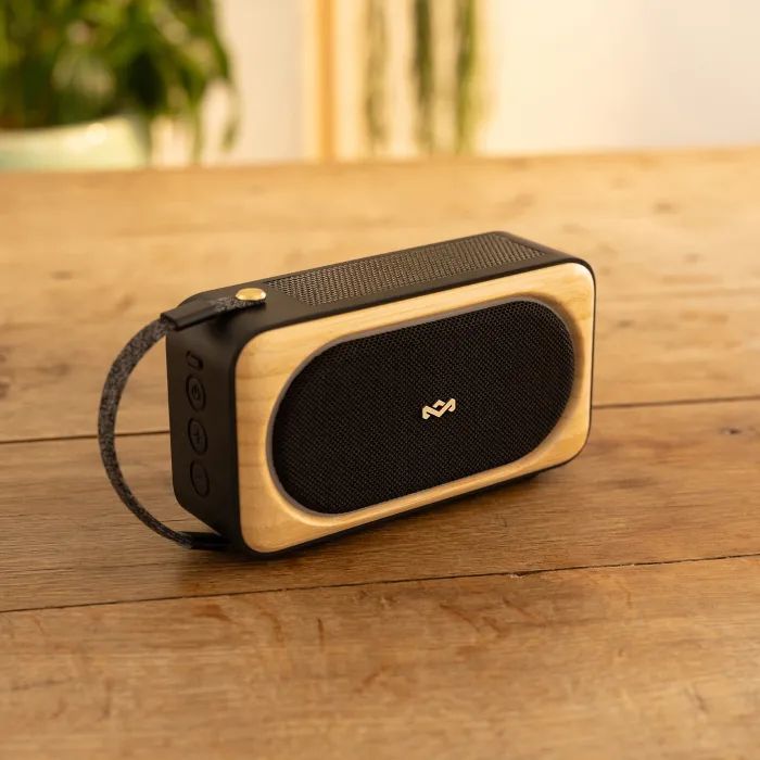 Marley Roots Solar Bluetooth Speaker Black