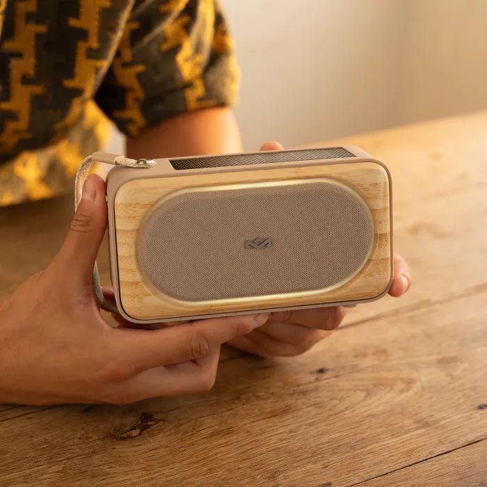 Marley Roots Solar Bluetooth Speaker Cream