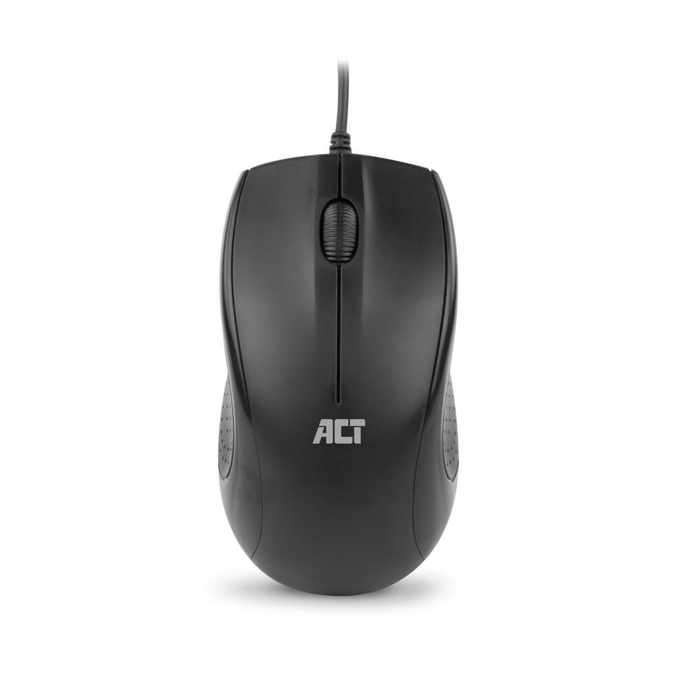 ACT AC5006 Wired Full-Size Optical Mouse Black