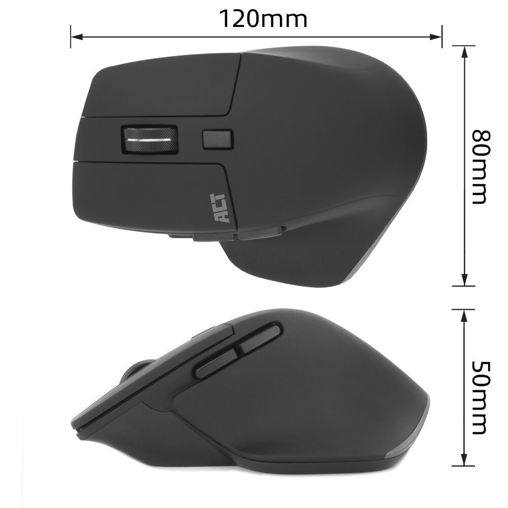 ACT AC5151 Wireless Mouse Black