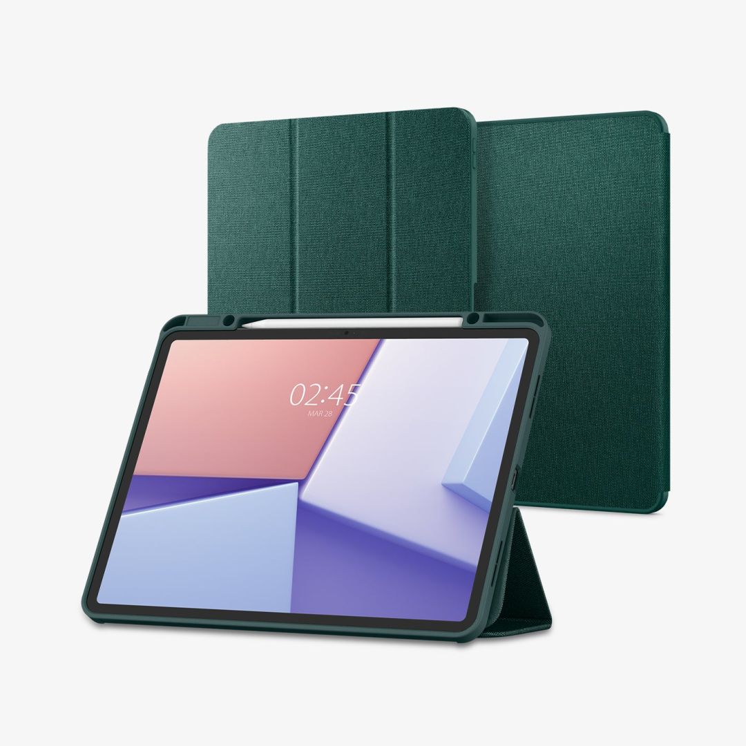 Spigen Urban Fit iPad Air 13" 2024 Midnight Green