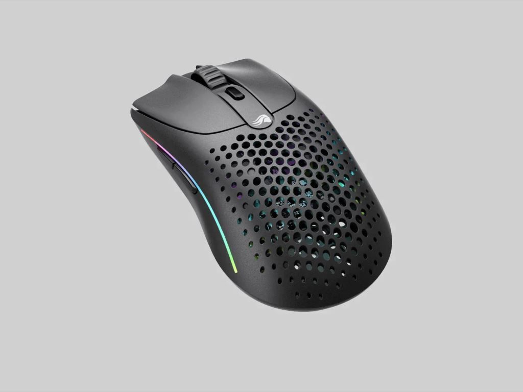 Glorious Model O 2 Wireless Bluetooth RGB Gaming Mouse Black