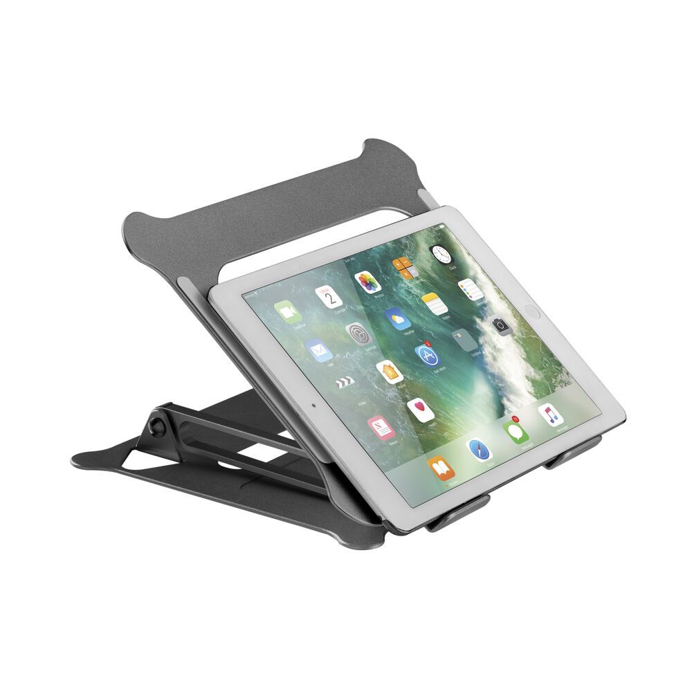 ACT AC8140 Foldable Laptop Stand Aluminium with stepless height adjustment