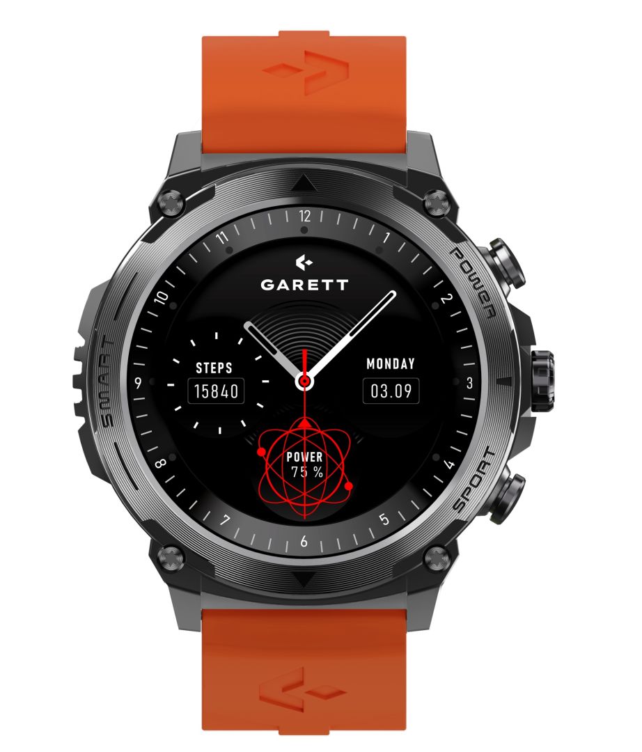 GARETT Atom Smartwatch Black Steel