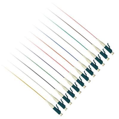 ACT LC 50/125 OM3 fiber pigtail set of 12 pieces