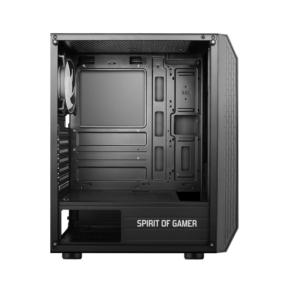 Spirit Of Gamer Rogue 6 Tempered Glass Black