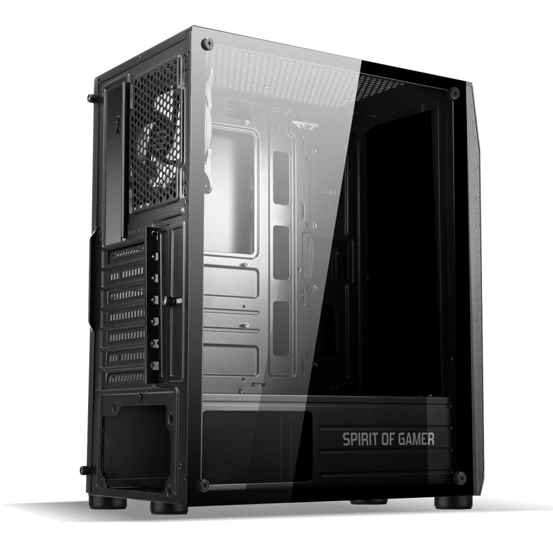 Spirit Of Gamer Rogue 6 Tempered Glass Black