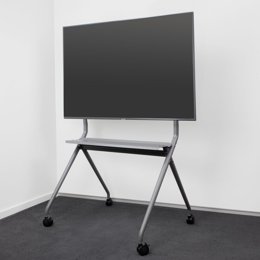 ACT AC8372 Mobile TV/monitor floor stand, 50” to 86” VESA