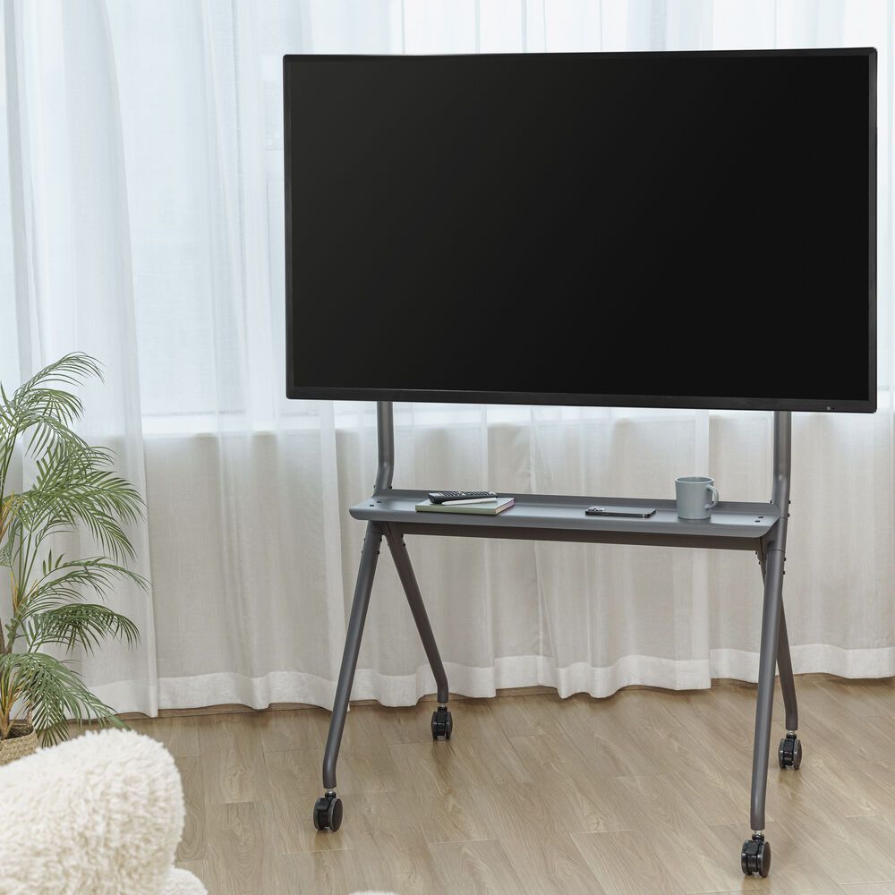 ACT AC8372 Mobile TV/monitor floor stand, 50” to 86” VESA