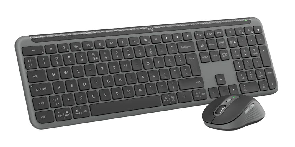 Logitech MK950 Signature Slim Wireless Bluetooth Keyboard Combo for Business Graphite UK