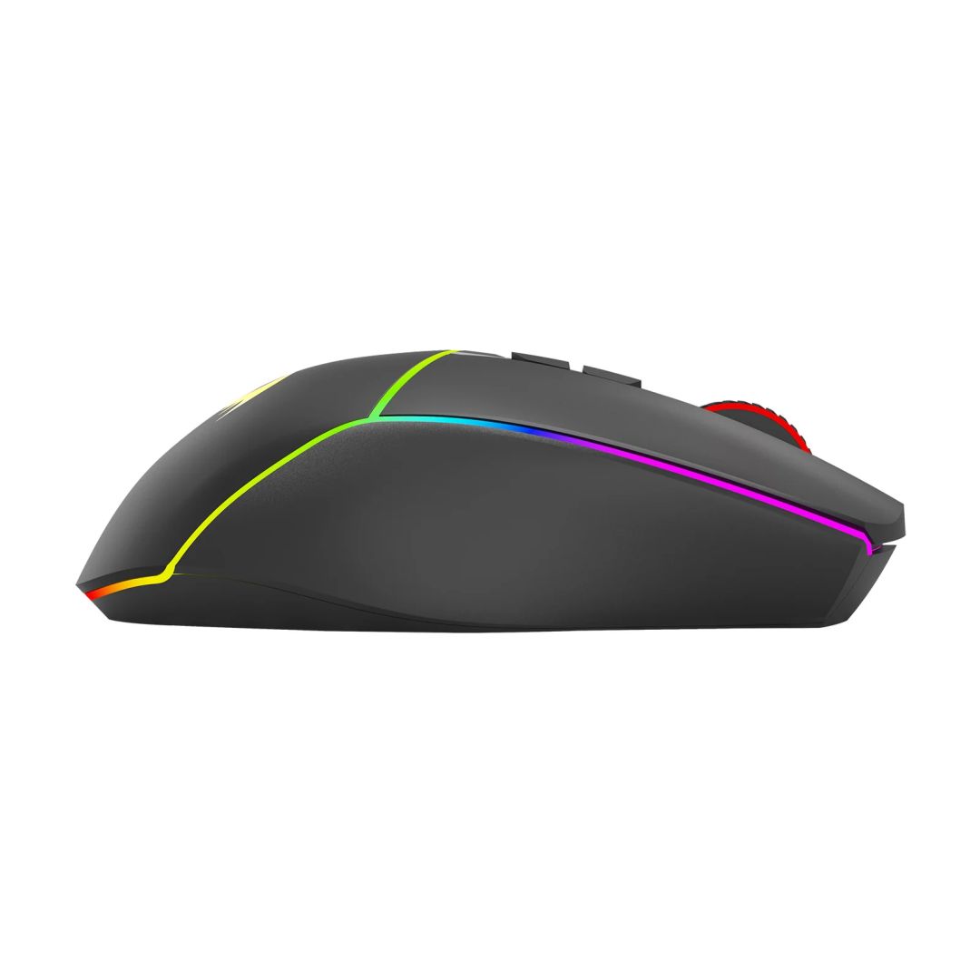 Redragon AXE PRO M814 RGB Wireless Bluetooth Gaming Mouse Black