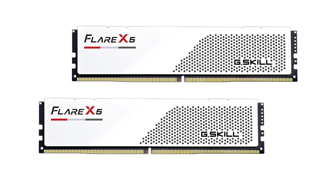 G.SKILL 96GB DDR5 6000MHz Kit(2x48GB) Flare X5 White