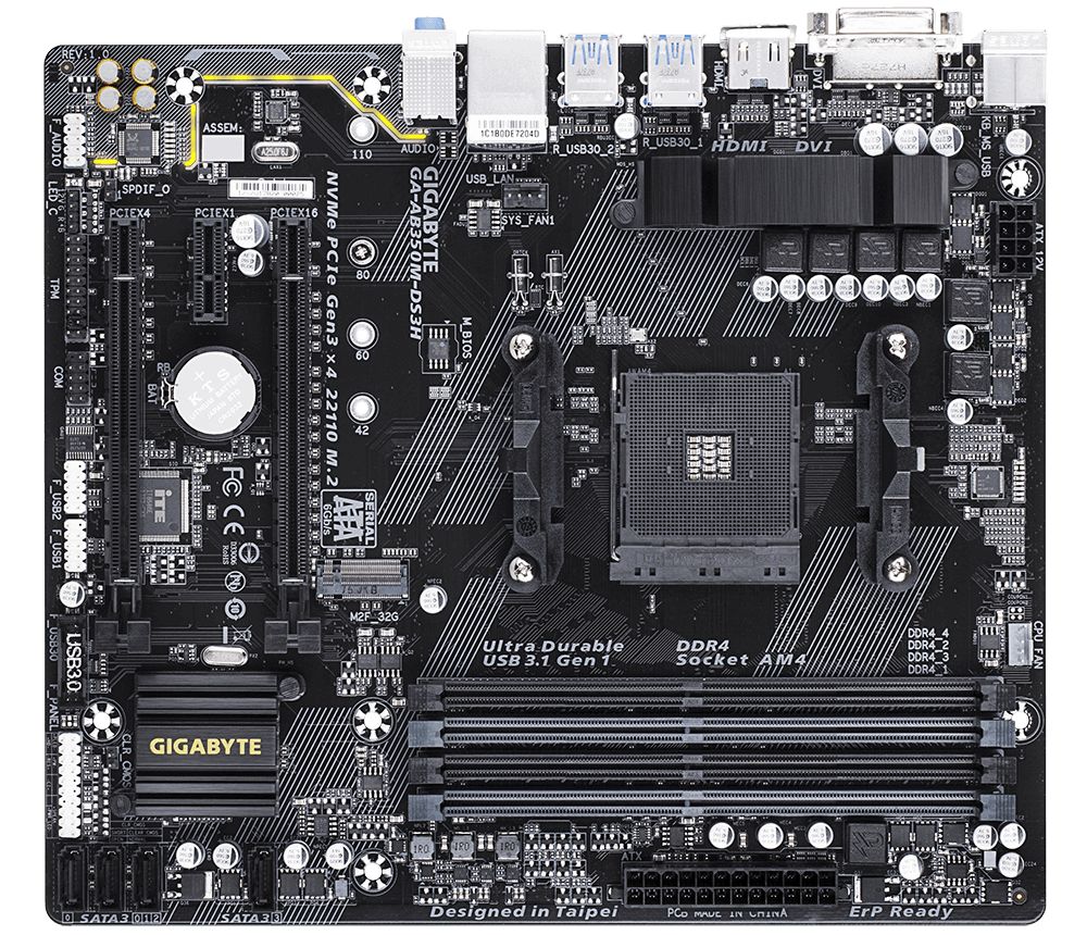 GIGABYTE GA-AB350M-DS3H V2