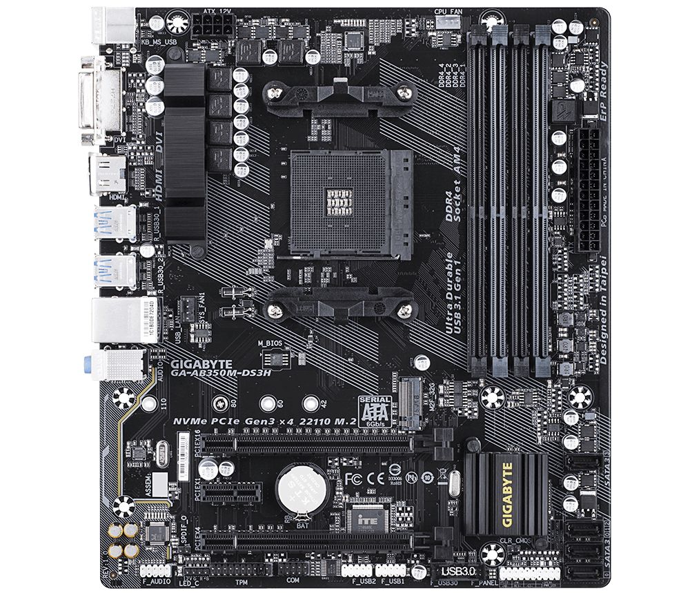 GIGABYTE GA-AB350M-DS3H V2