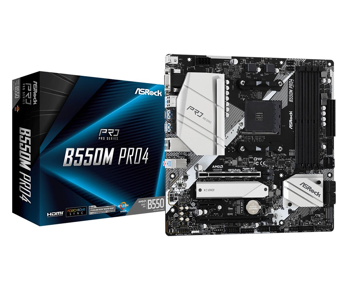 ASROCK B550M PRO4