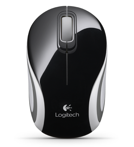 Logitech M187 Wireless Mini Mouse Black