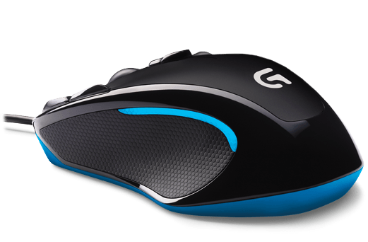 Logitech G300s Gaming Mouse Black/Blue