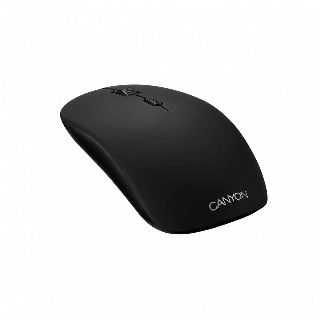 Canyon CND-CMSW400BD Wireless Mouse With Removable Cover Black/Mister Beard