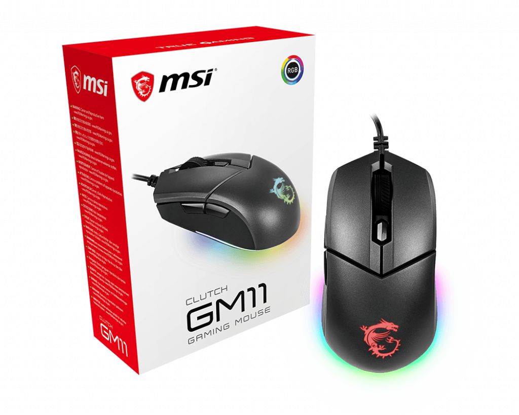 Msi Clutch GM11 Gaming mouse Black