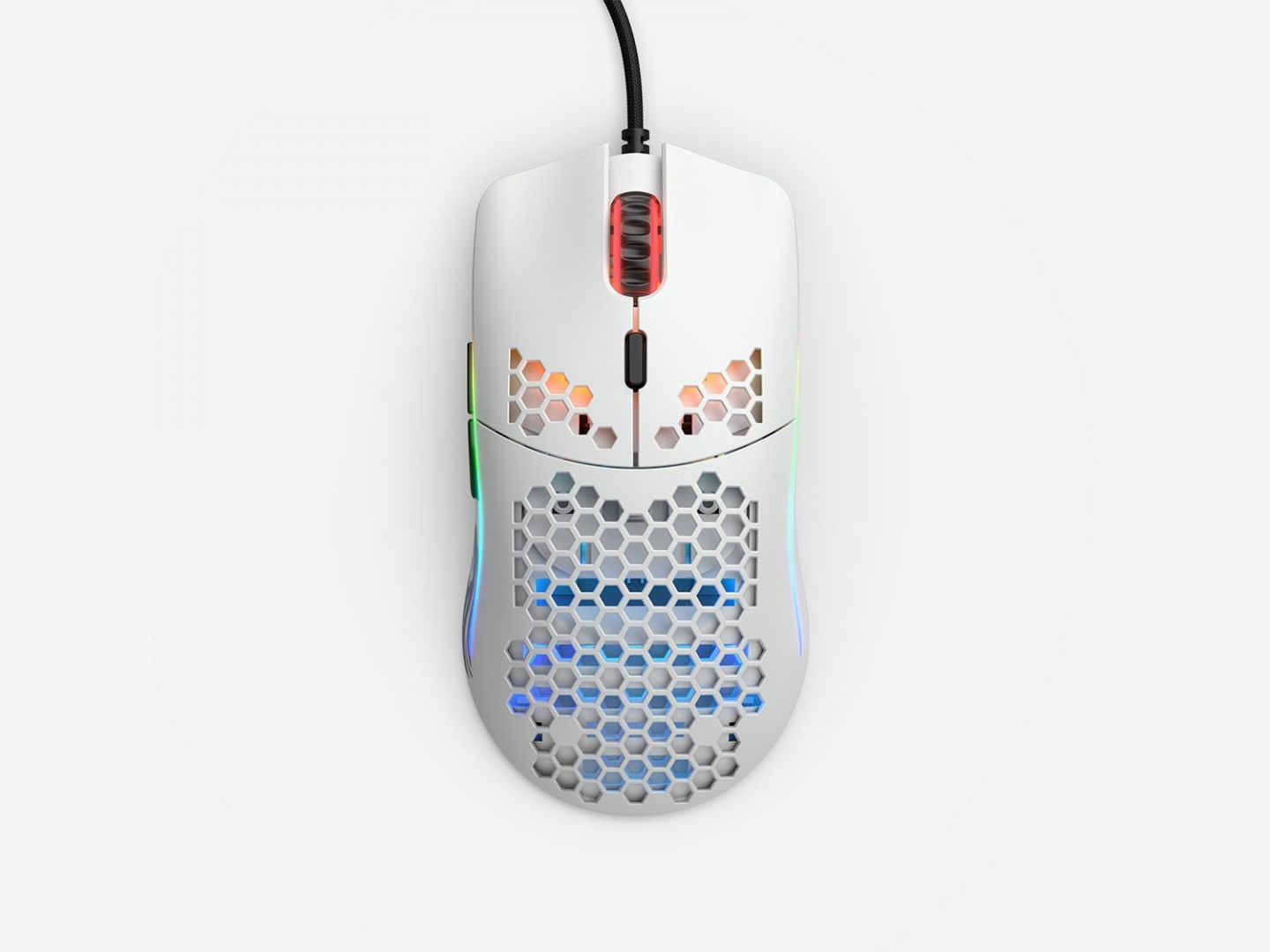 Glorious Model O Gaming Race RGB Matte White