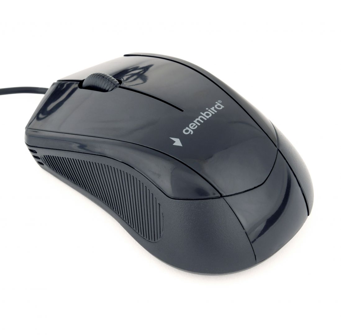 Gembird MUS-3B-02 optical mouse Black