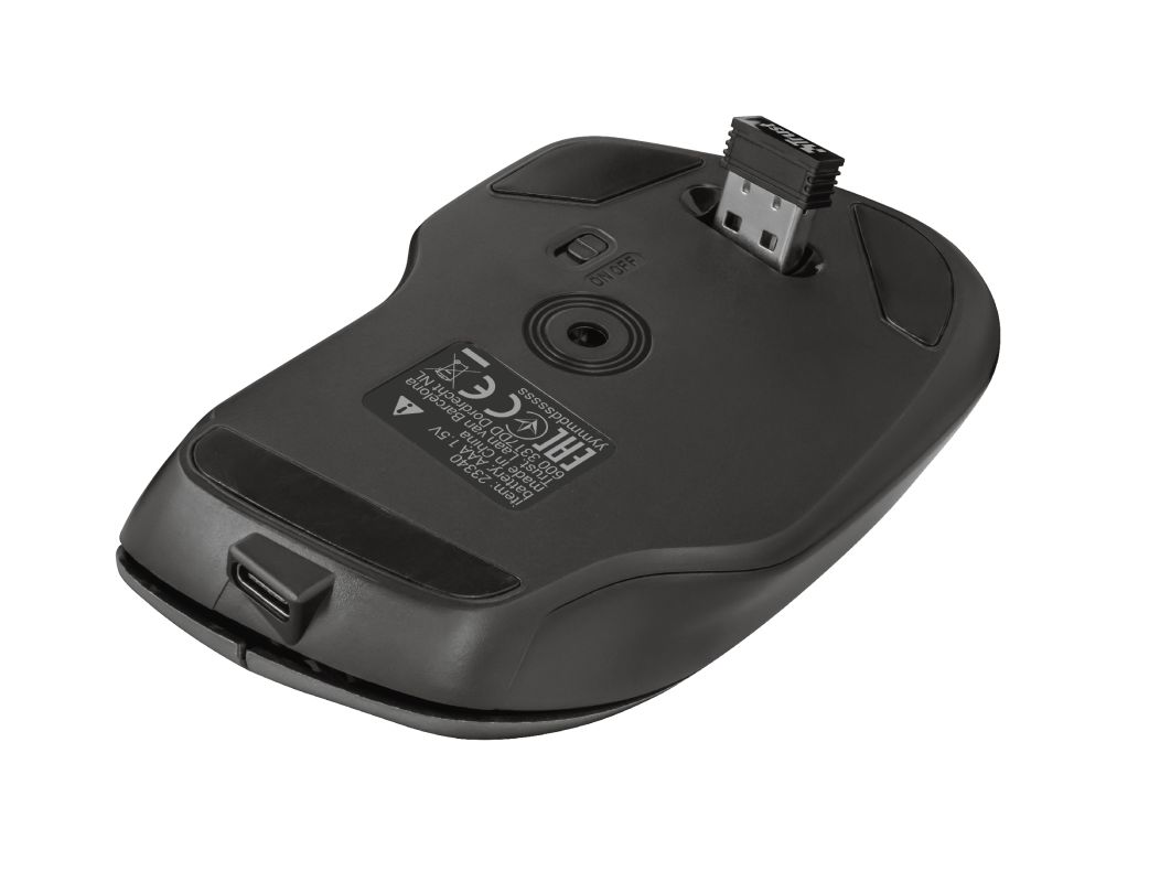 Trust Themo Rechargeable Wireless mouse Black