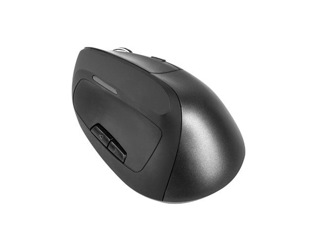 natec Crake Vertical Wireless mouse Black