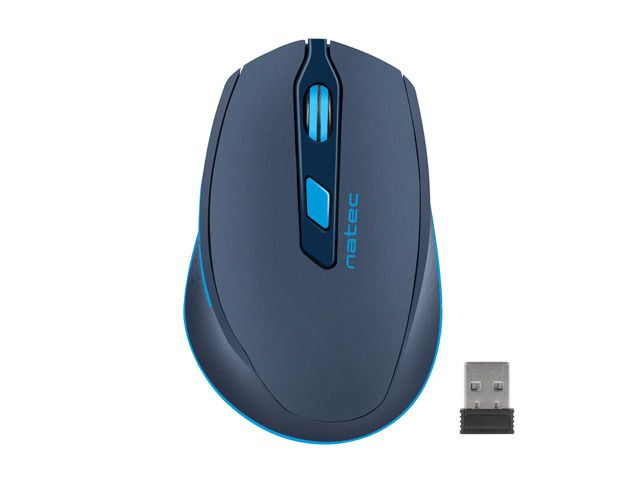 natec Siskin Wireless mouse Blue