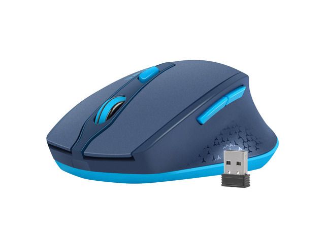 natec Siskin Wireless mouse Blue