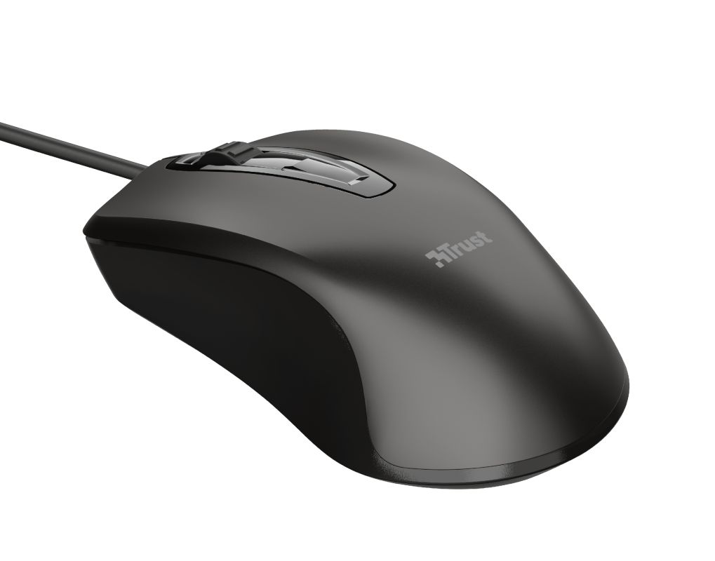 Trust Carve USB mouse Black