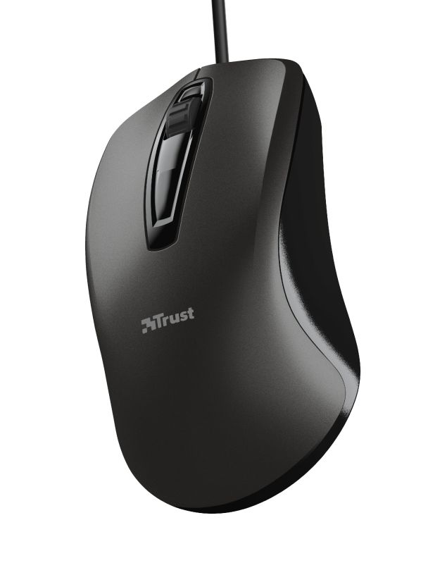 Trust Carve USB mouse Black