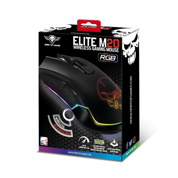 Spirit Of Gamer Elite-M20 Black