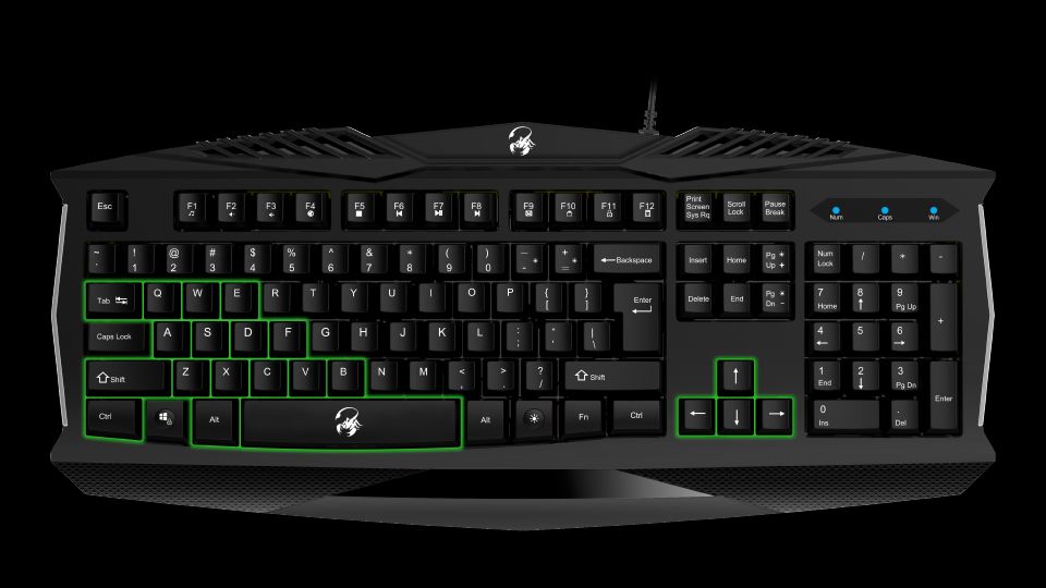 Genius Scorpion K220 Gaming billentyűzet Black HU