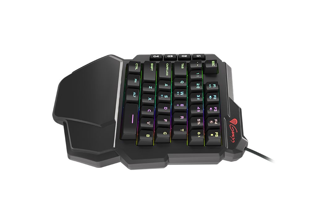 Natec Genesis Thor 100 RGB Gaming keyboard Black