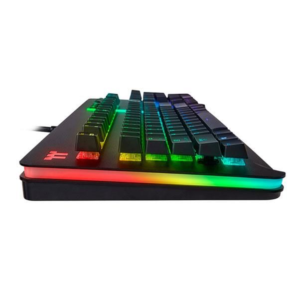 Thermaltake TT eSports Level 20 RGB Titanium Blue Switch Gaming Keyboard Black US